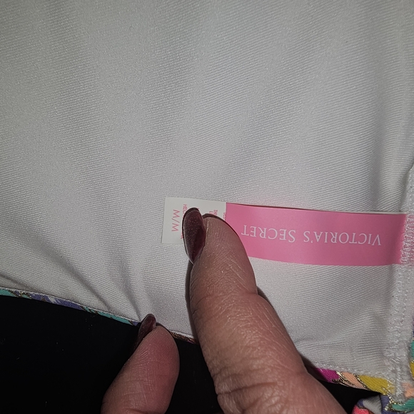 Colorful Patterned Bikini Top - Picture 4 of 6